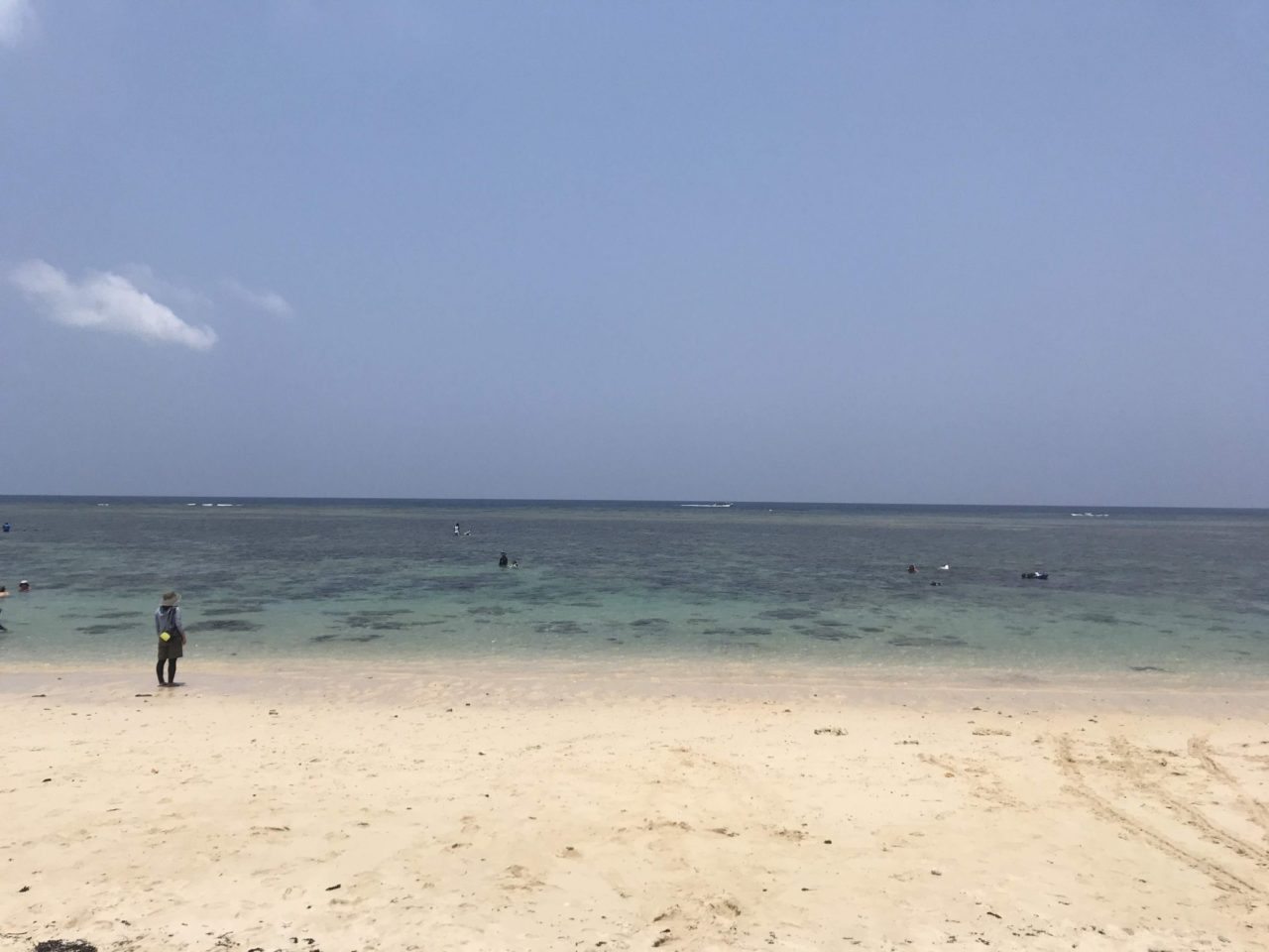 今日の石垣島米原ビーチ
