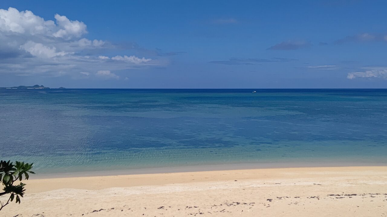 石垣島桴海のビーチ(2021.09.01)